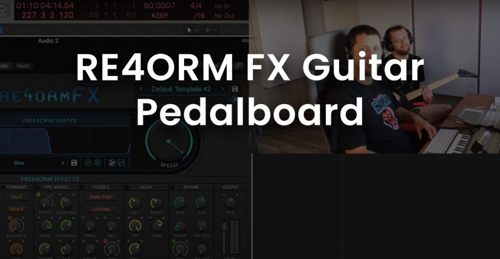 Video thumbnail of RE4ORM FX Guitar Pedalboard video.