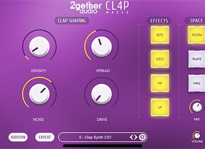 2getheraudio releases CL4P Maker